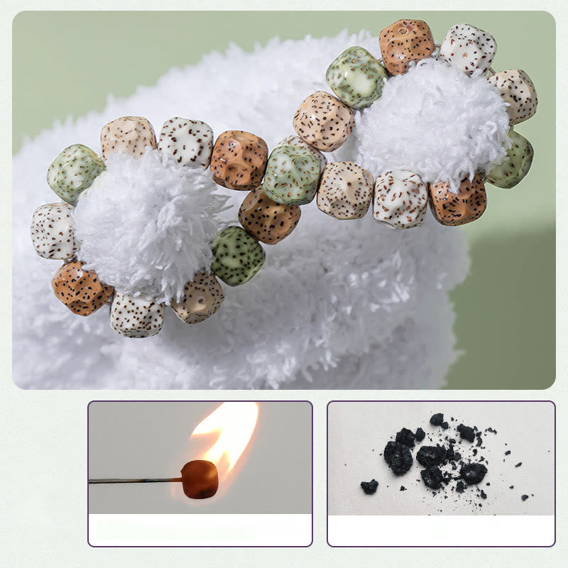 ATELIER-TIBET Bracelet Bodhi 10 mm Naturel