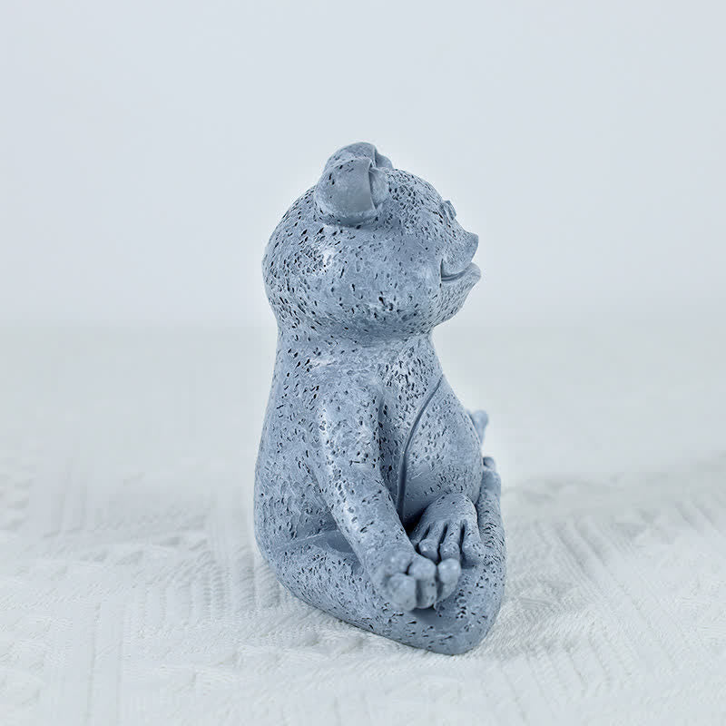 ATELIER-TIBET .Zen Chien Chat Grenouille Méditant
