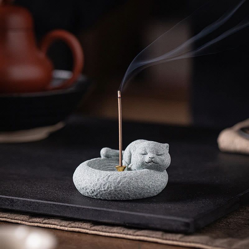 ATELIER-TIBET Brûleur Buddha Stones, décoration de bureau