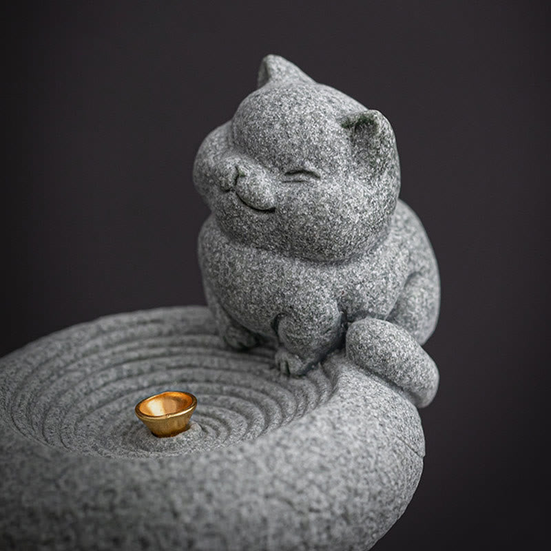 ATELIER-TIBET Brûleur Buddha Stones, décoration de bureau