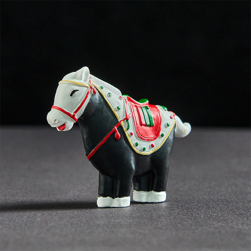 ATELIER-TIBET Aimant Cheval Zodiacal – Symbole de Réussite, de Liberté et de Prospérité