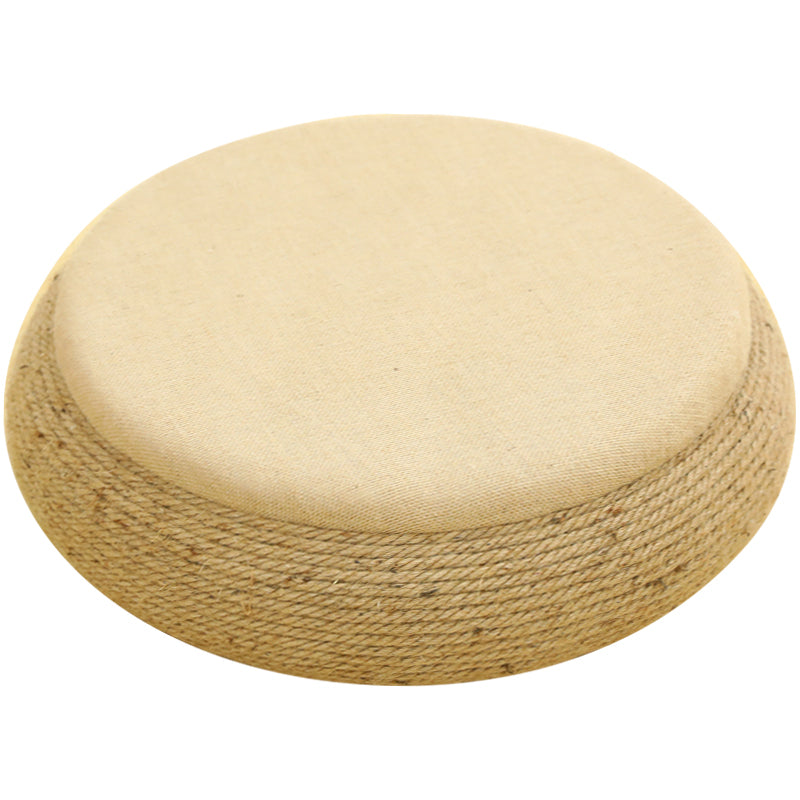 ATELIER-TIBET Coussin de Méditation en Tatami Naturel – Assise Zen & Équilibrée