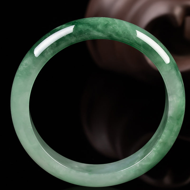 ATELIER-TIBET – Pendentif Jade Vert Renard à Neuf Queues