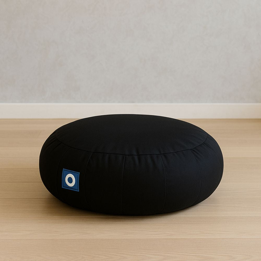 ATELIER-TIBET Zafu de Méditation en Coton Naturel – Confort & Stabilité