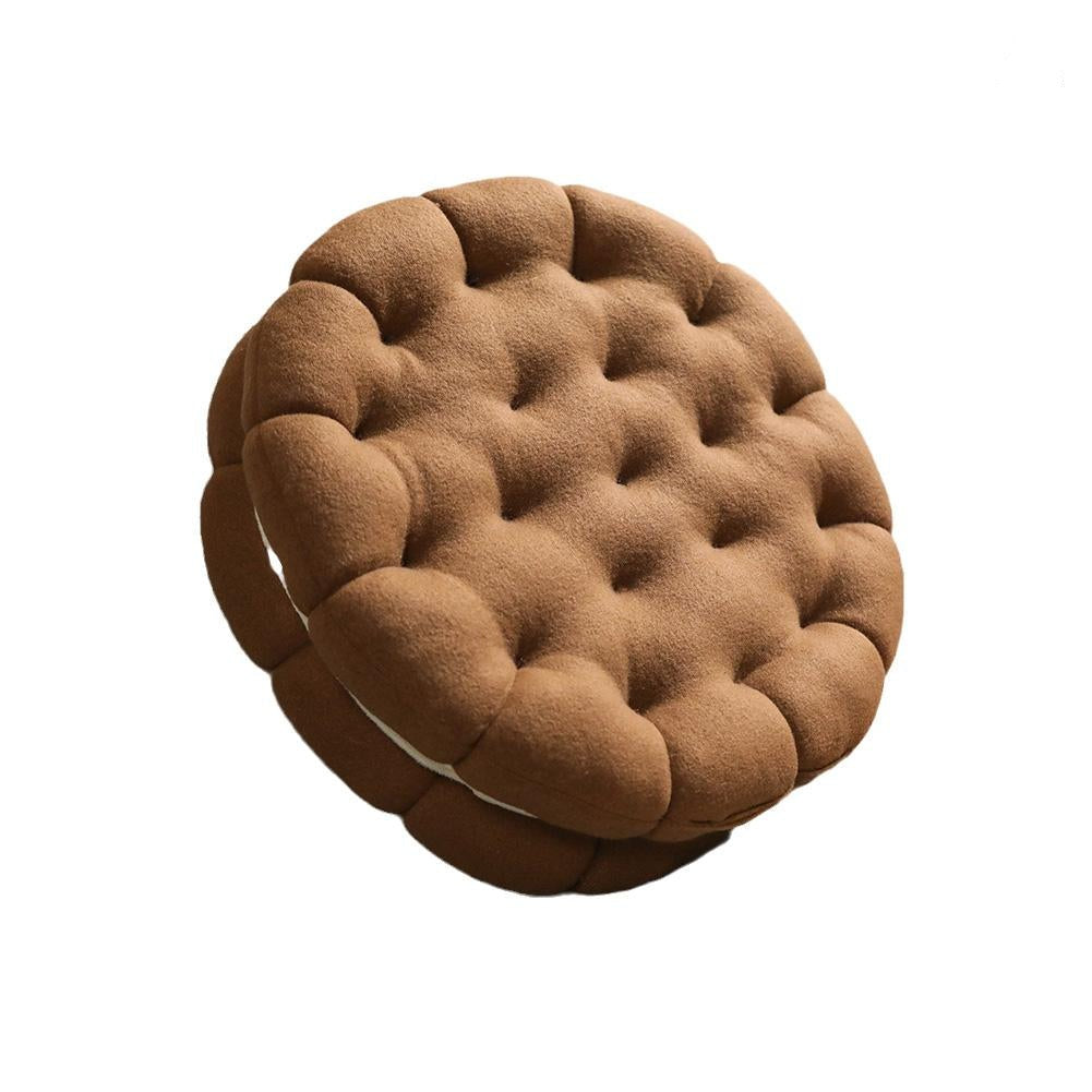 ATELIER-TIBET Coussin de Méditation “Biscuit” – Confort & Assise Douce