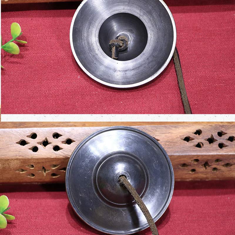 ATELIER-TIBET décoration porte-bonheur en cuivre avec sac