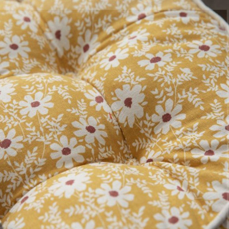 ATELIER-TIBET Coussin de Méditation en Tatami Naturel – Assise Confortable & Éco-Responsable