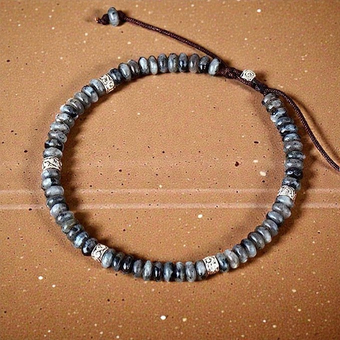 ATELIER-TIBET – Bracelet Force Intérieure en Larvikite