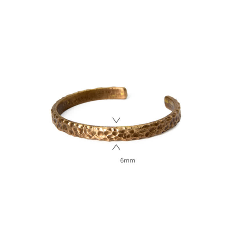 ATELIER-TIBET – Bracelet Spirituel Équilibre en Pierre de Lave 8 mm & Cuivre