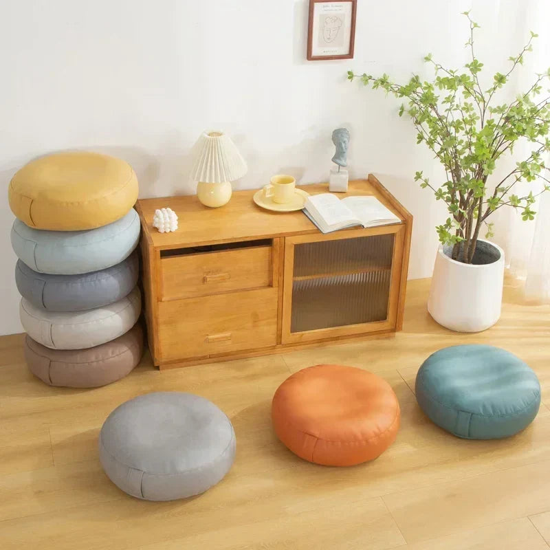ATELIER-TIBET – Coussin de Sol Japonais Portable en Tissu Technologique – 40 / 45 cm