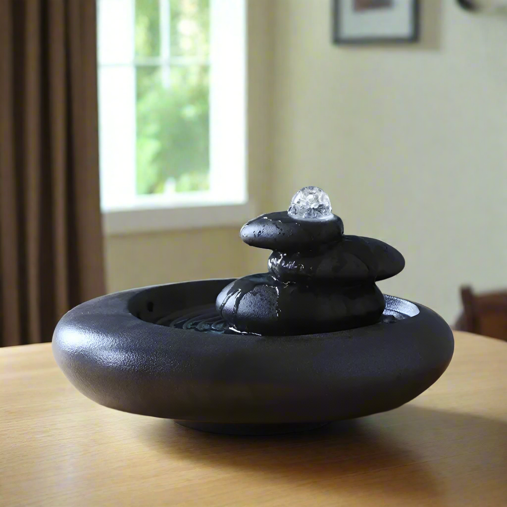 ATELIER-TIBET – Fontaine Japonaise de Table en Céramique