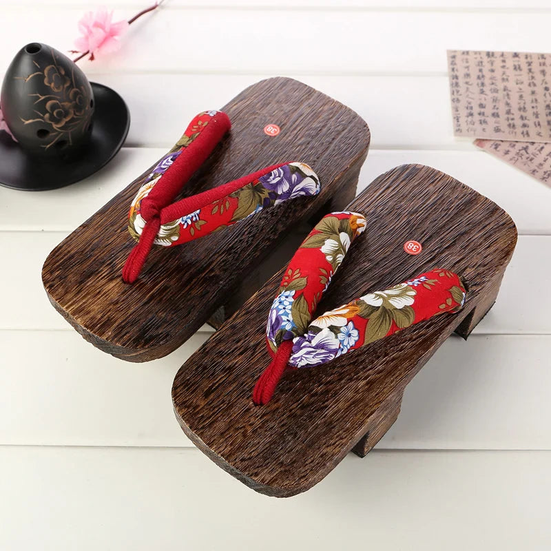 ATELIER-TIBET – Geta Japonaise Traditionnelle Homme en Bois de Paulownia