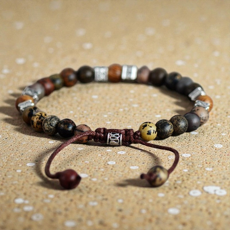 ATELIER-TIBET – Bracelet Stabilité Intérieure en Jaspe