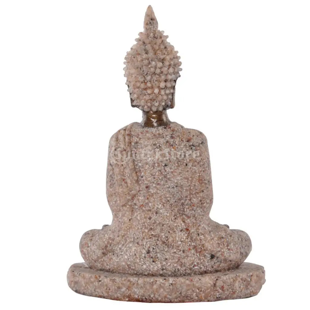 ATELIER-TIBET Statue Japonaise en Grès | Sculpture Zen Décorative Artisanale Intérieur