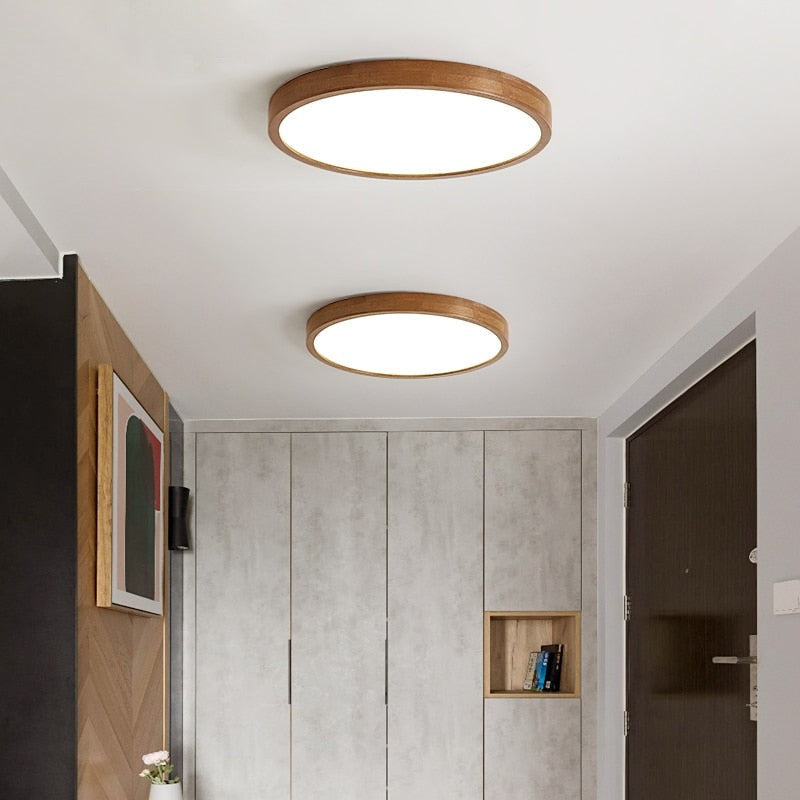 ATELIER-TIBET – Plafonnier Japonais en Bois