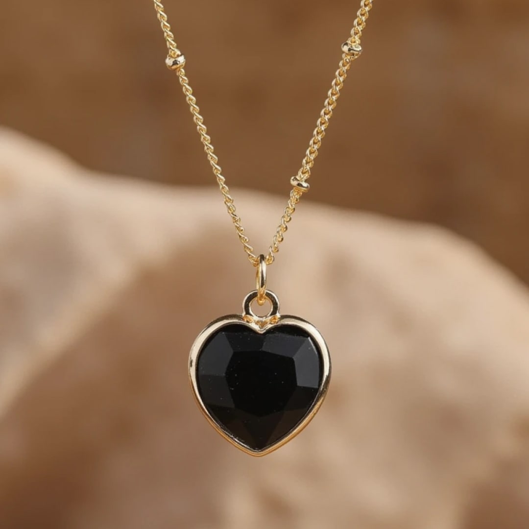 ATELIER-TIBET – Pendentif Coeur en Pierre Naturelle