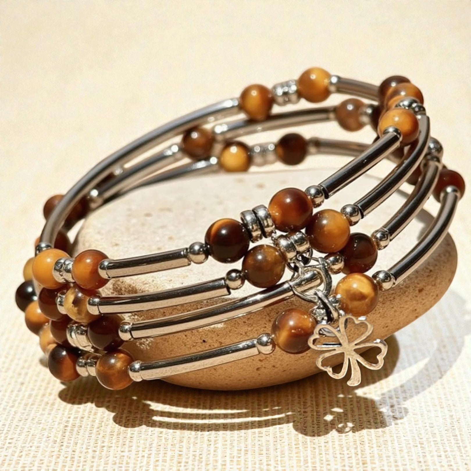 ATELIER-TIBET – Bracelet Chance en Pierres Naturelles