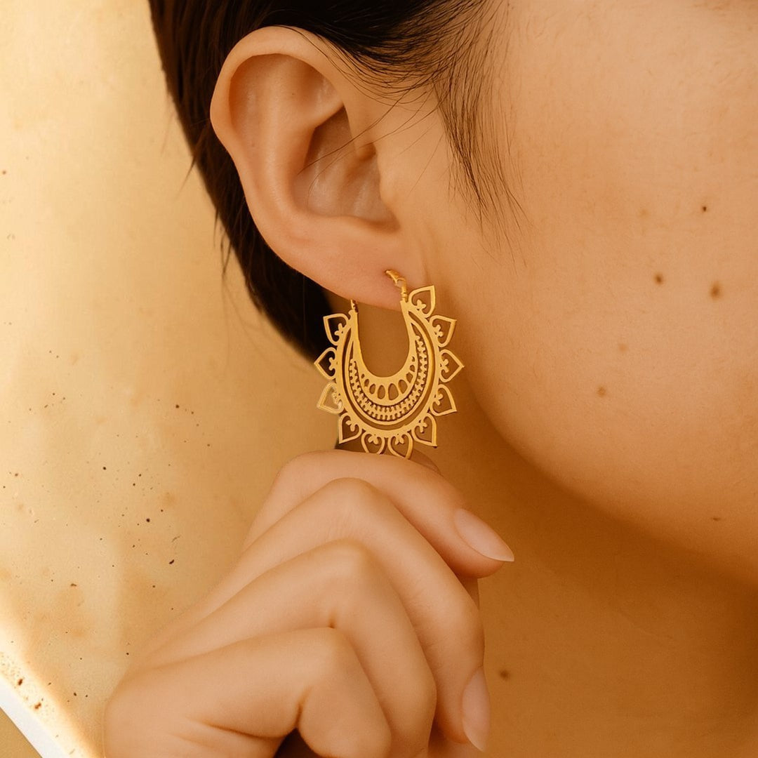 ATELIER-TIBET – Boucles d'Oreilles Sundari