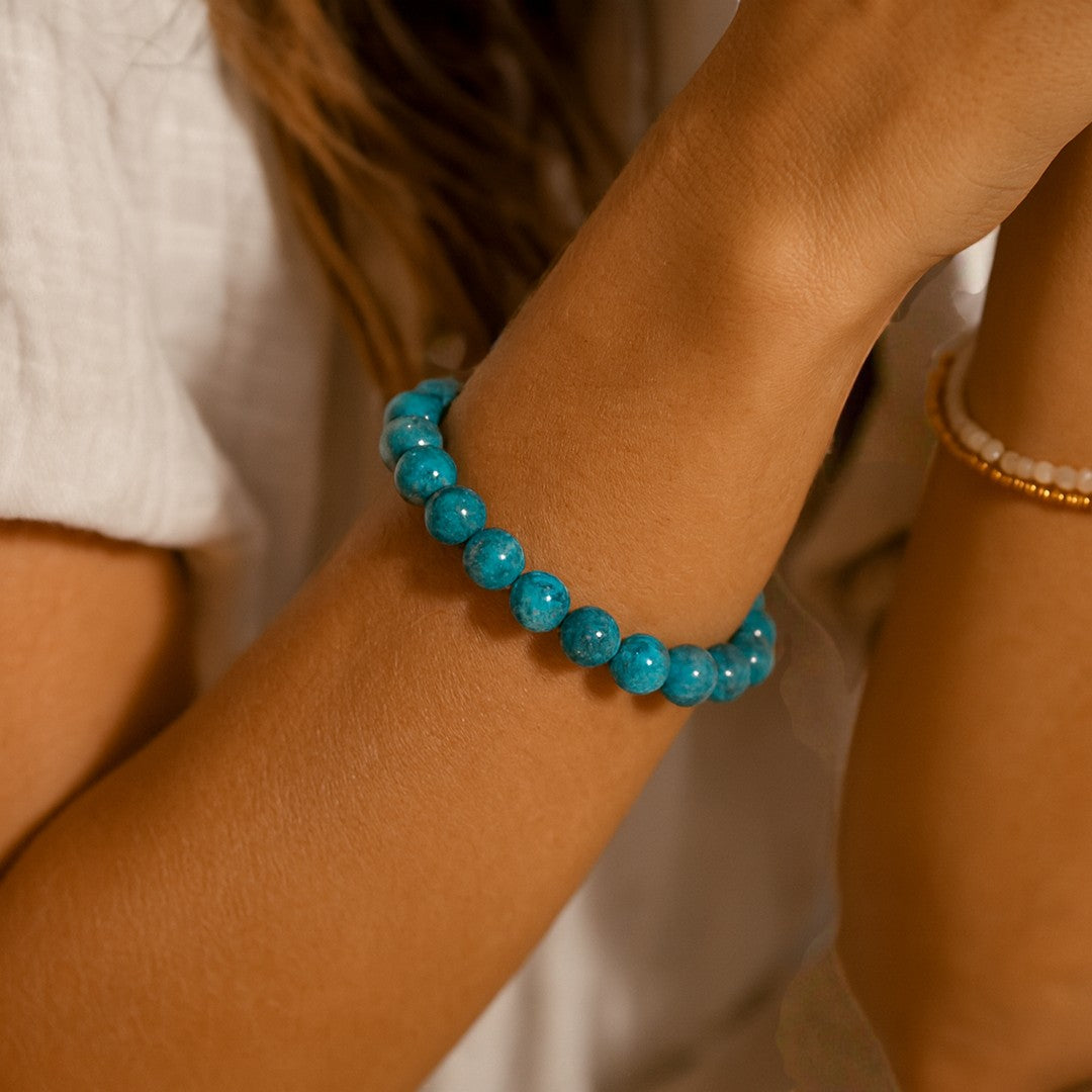 ATELIER-TIBET – Bracelet Clarté Intérieure en Apatite