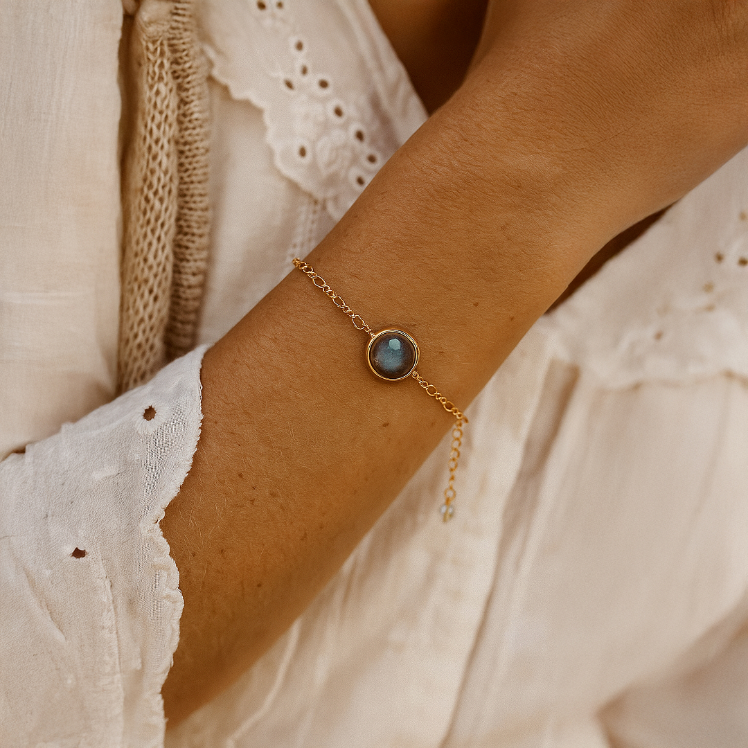 ATELIER-TIBET – Bracelet Lumière en Soi en Labradorite