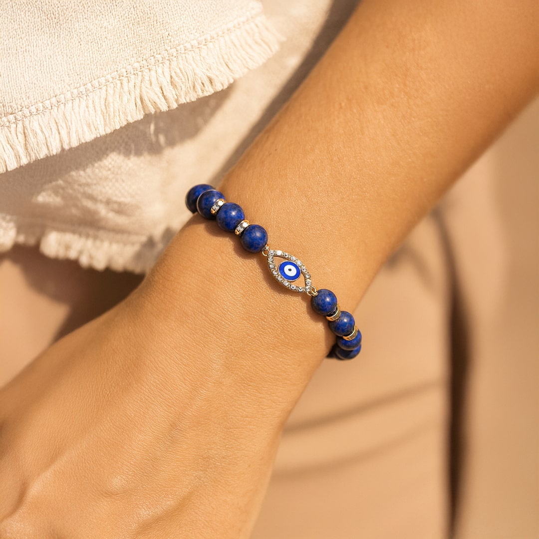 ATELIER-TIBET – Bracelet Regard de Vérité en Lapis Lazuli