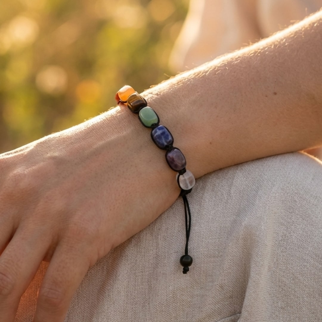 ATELIER-TIBET – Bracelet Guérison - 7 Chakras