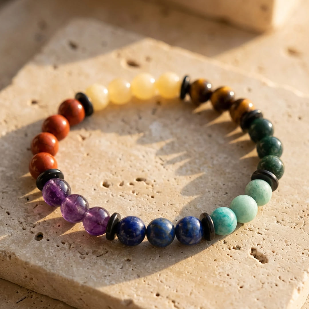 ATELIER-TIBET – Bracelet Premium Harmonisation des 7 Chakras
