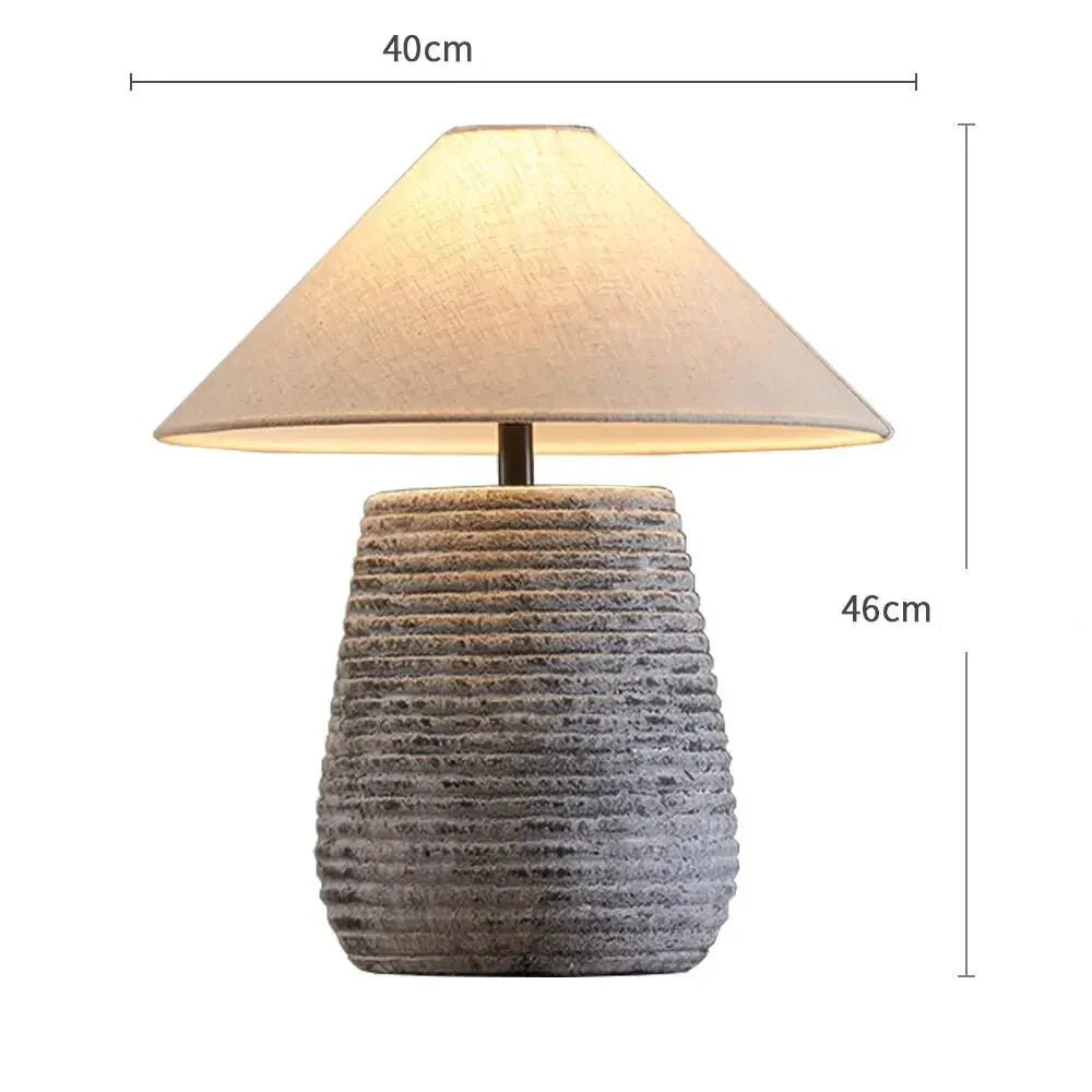 ATELIER-TIBET – Lampe Japonaise Originale en Céramique