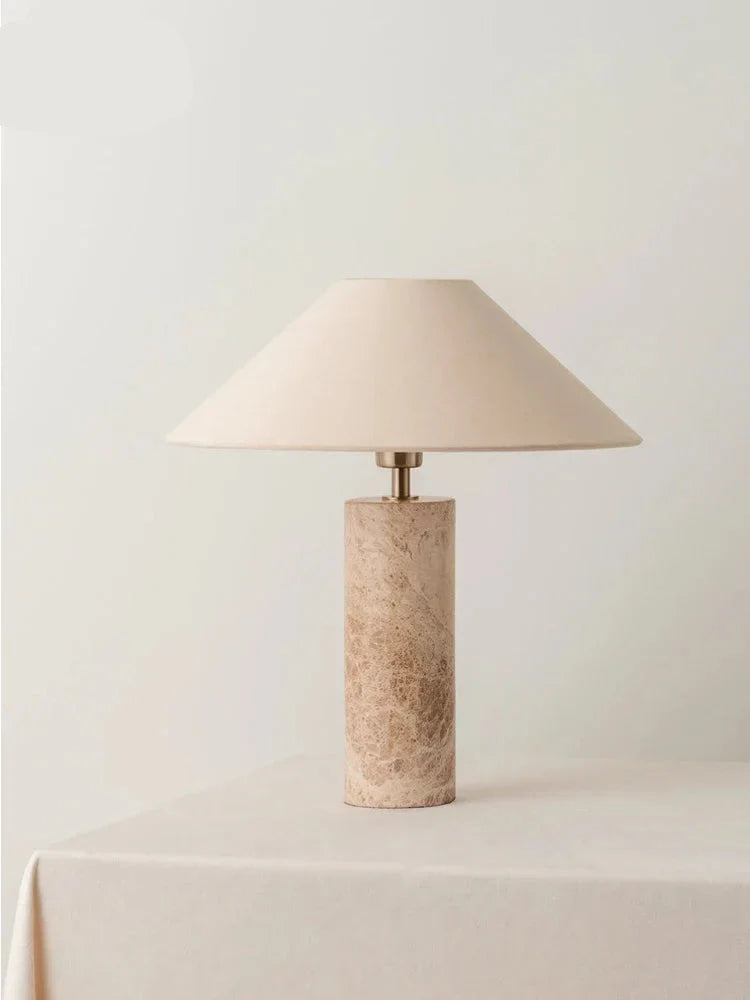 ATELIER-TIBET – Lampe de Chevet Japonaise en Marbre