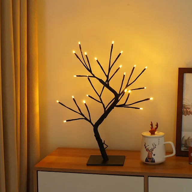 ATELIER-TIBET Lampe Arbre Féérique “TibetGlow” – Éclairage Ambiance Salon & Chambre