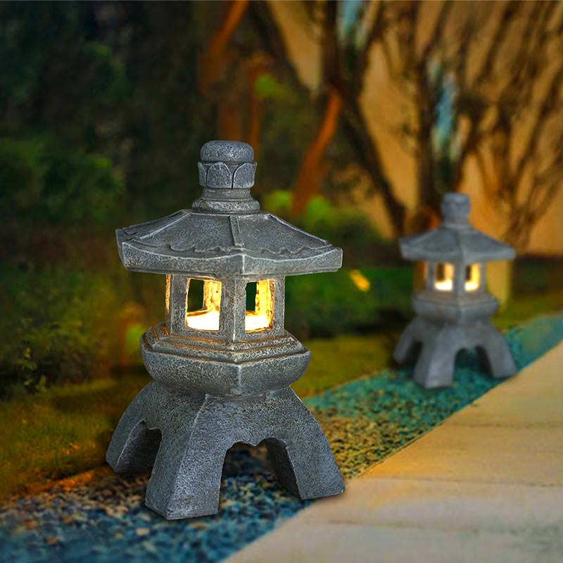 ATELIER-TIBET Statue Japonaise de Jardin Décoration Zen Extérieur