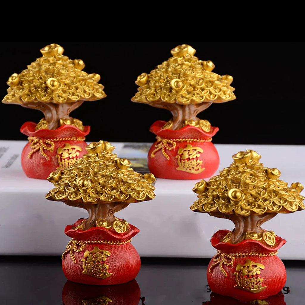 ATELIER-TIBET – Petit Arbre du Bonheur Feng Shui décoratif