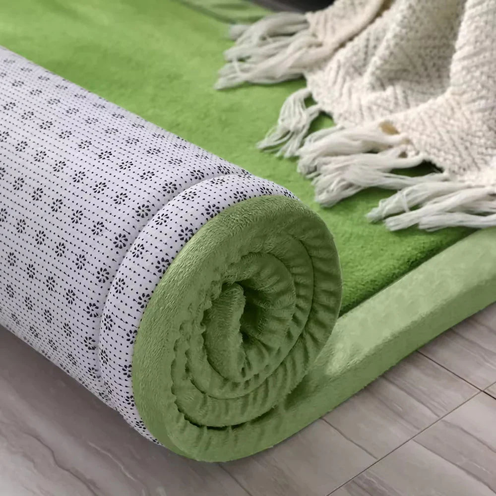 ATELIER-TIBET – Tapis Japonais Long en Velours | Élégance Épurée & Confort Durable