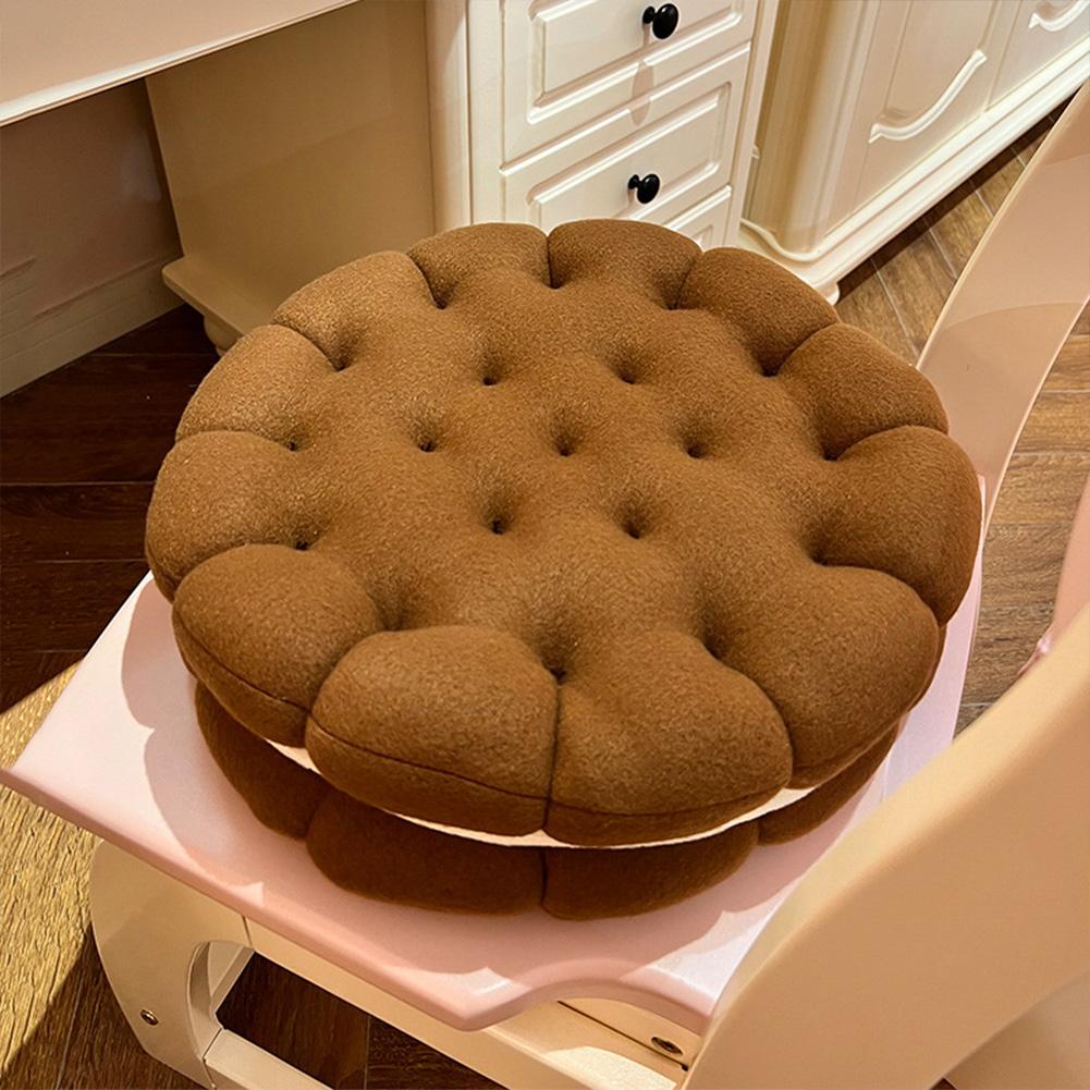 ATELIER-TIBET Coussin de Méditation “Biscuit” – Confort & Assise Douce