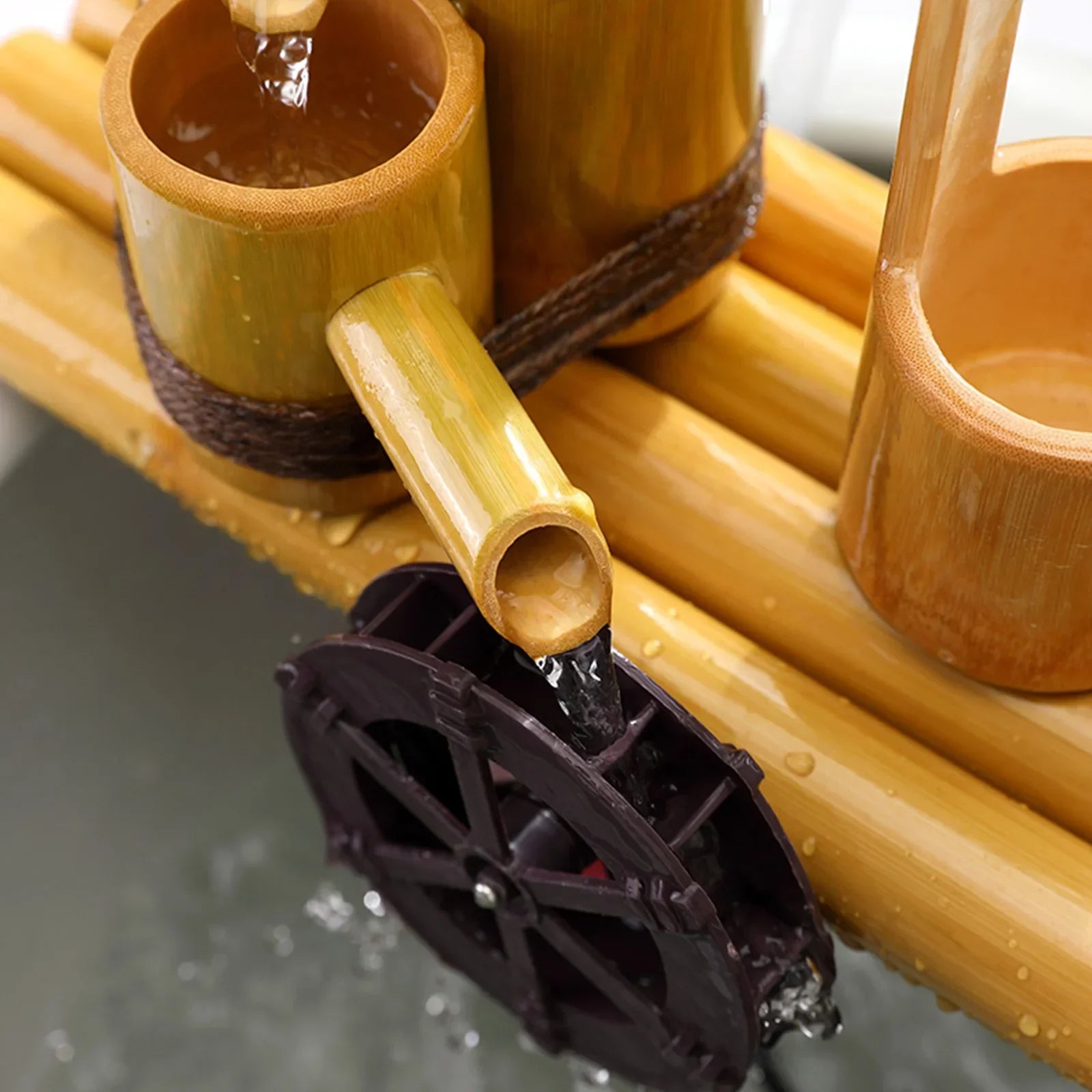 ATELIER-TIBET – Fontaine Japonaise Apaisante en Bambou