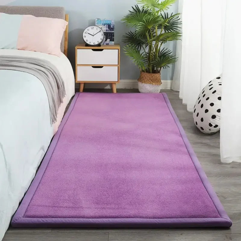 ATELIER-TIBET – Tapis Japonais Long en Velours | Élégance Épurée & Confort Durable