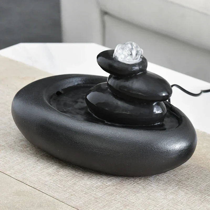 ATELIER-TIBET – Fontaine Japonaise de Table en Céramique