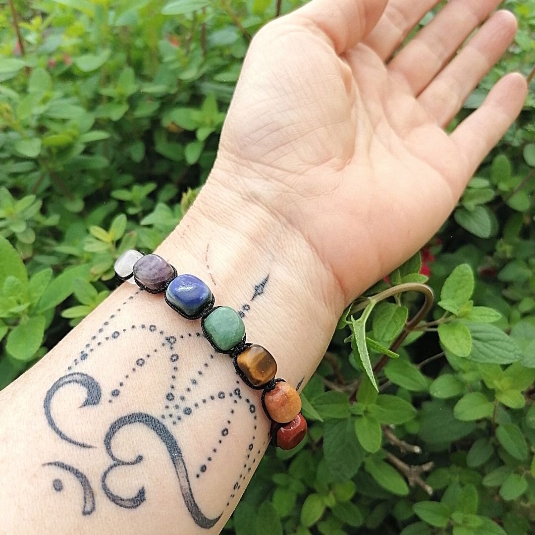 ATELIER-TIBET – Bracelet Guérison - 7 Chakras