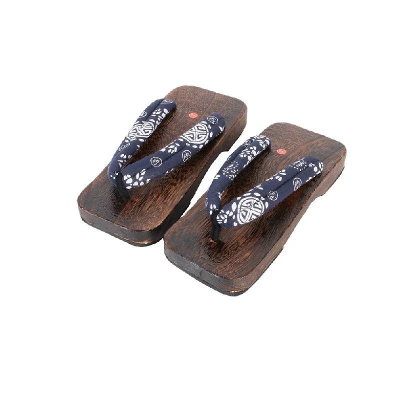 ATELIER-TIBET – Geta Japonaise Moderne en Bois & Tissu
