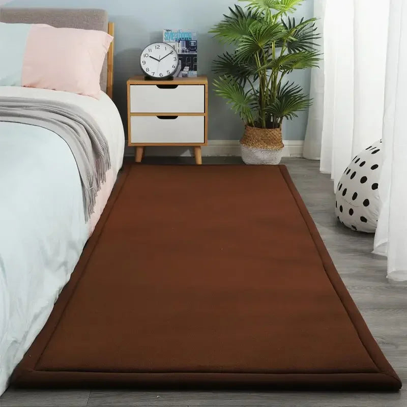 ATELIER-TIBET – Tapis Japonais Long en Velours | Élégance Épurée & Confort Durable