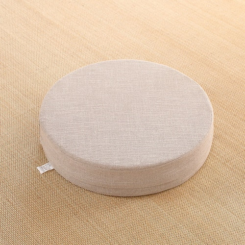 ATELIER-TIBET — Coussin de Sol Japonais Zen 40 cm | Assise Basse Confort & Esthétique Épurée