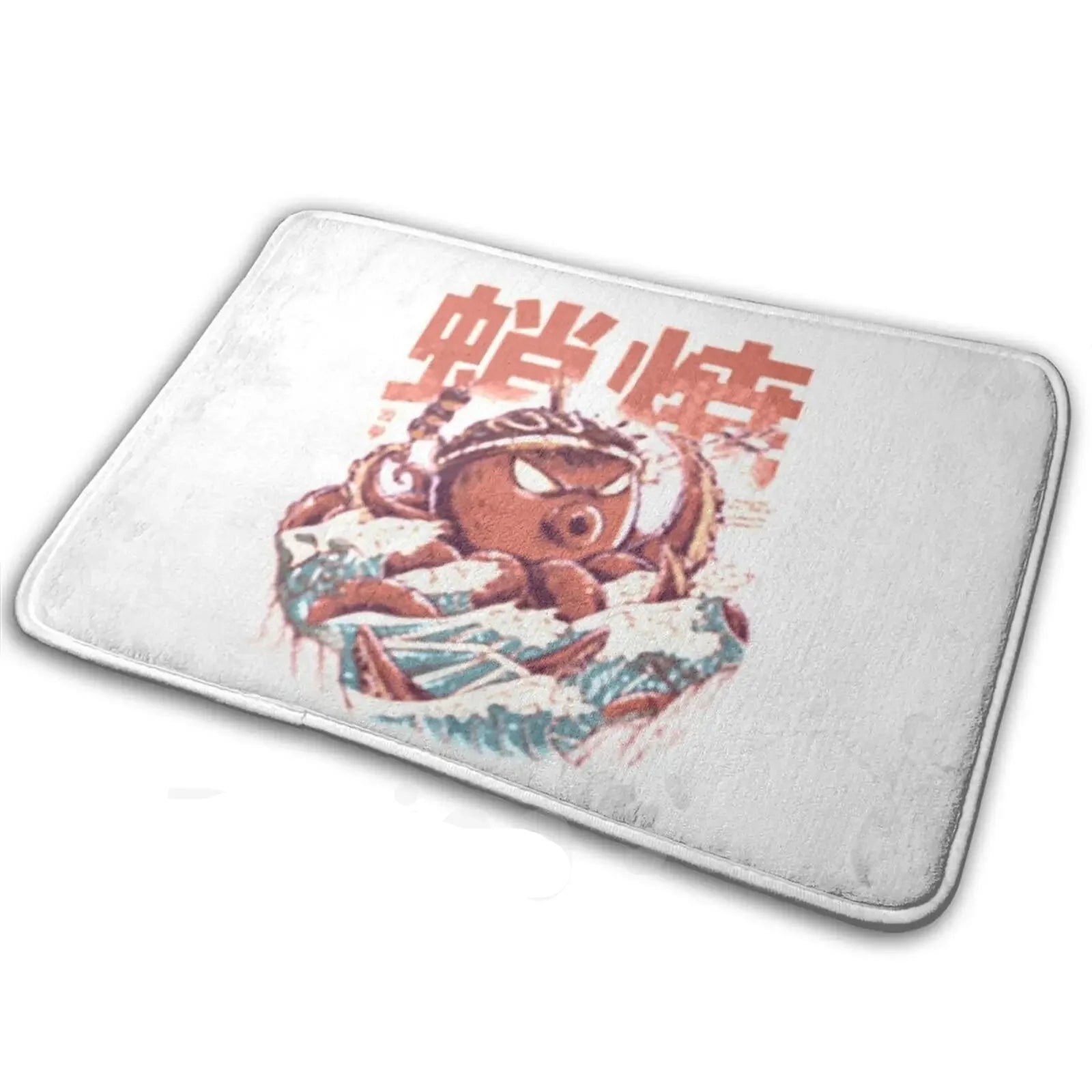 ATELIER-TIBET – Tapis de Bain Japonais Takoyaki Monstre Marin | Art Manga & Confort Antidérapant