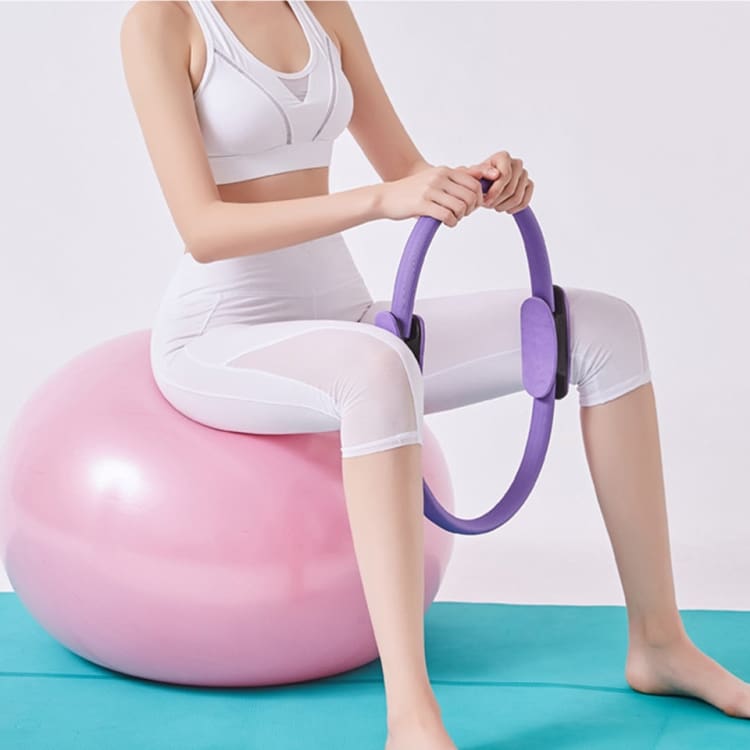 ATELIER-TIBET – Anneau de Yoga et Pilates 38 cm avec Poignées Ergonomiques
