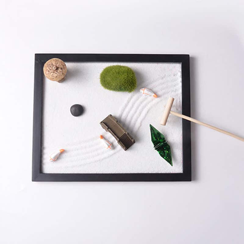ATELIER-TIBET – Décoration Poisson Koi Zen pour Jardin de Méditation | Sculpture 21,5 cm