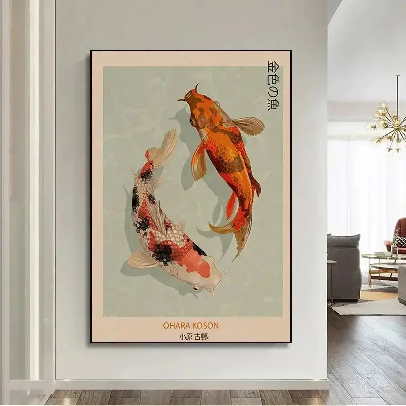 ATELIER-TIBET – Affiche Japonaise Inspirée des Grands Maîtres de l’Estampe