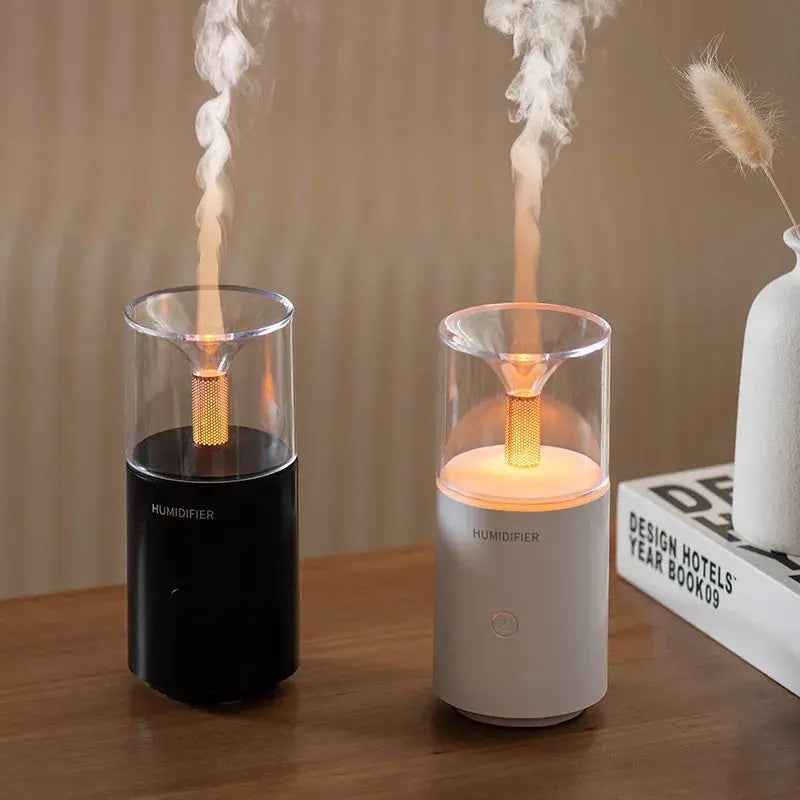 ATELIER-TIBET – Diffuseur d’Huiles Essentielles Portable Effet Flamme