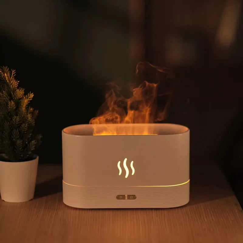 ATELIER-TIBET – Diffuseur d’Huiles Essentielles Effet Flamme LED