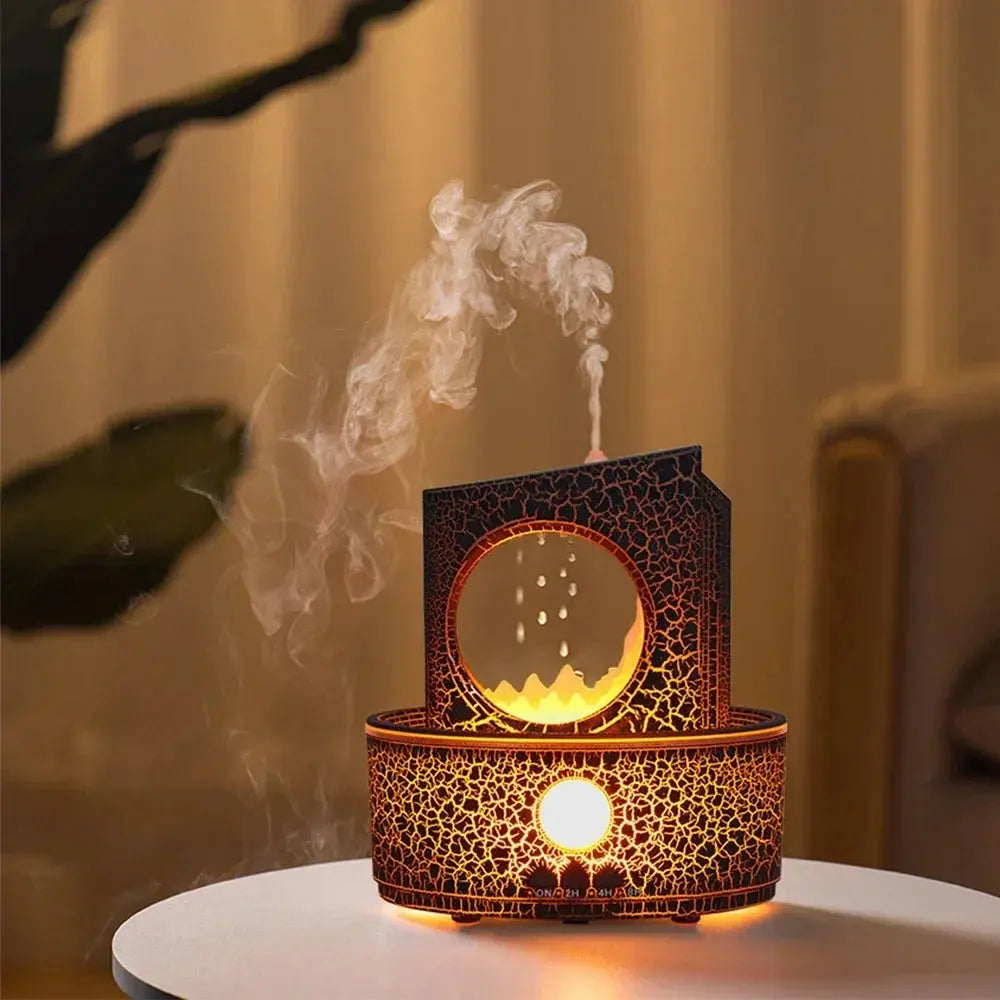 ATELIER-TIBET – Diffuseur Ultrasonique Nuage Pluie LED Zen