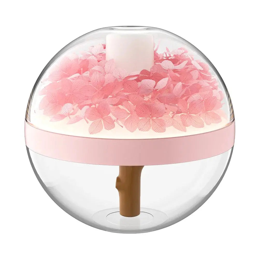 ATELIER-TIBET – Diffuseur d’Huiles Essentielles USB Rechargeable Effet Fleurs & LED