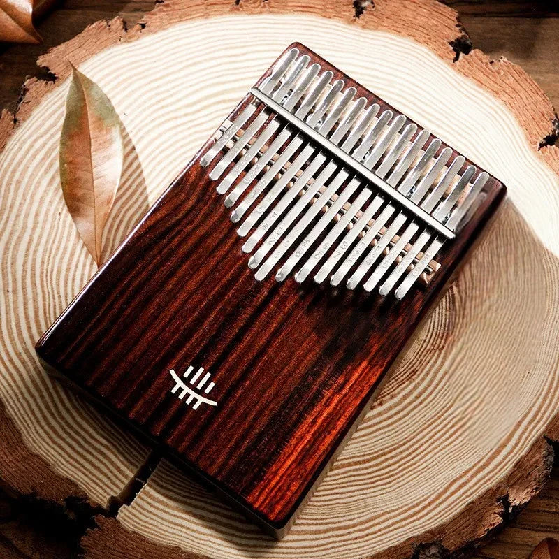 Kalimba en Bois de Rose 17 Lames